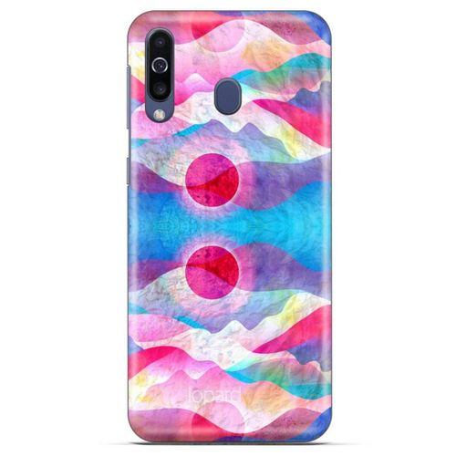 Alcatel 1S Kılıf Pastel Renkler (20) Koruyucu Kılıf Fuşya Mavi