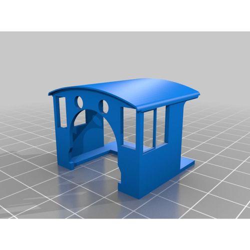 Mantua Artikulasyonlu Lokomotif Serbest Cab 3D Baskı (Bu ürün Sadece Plastik parçadır - Almadan Önce Soru Sorabilirsiniz)