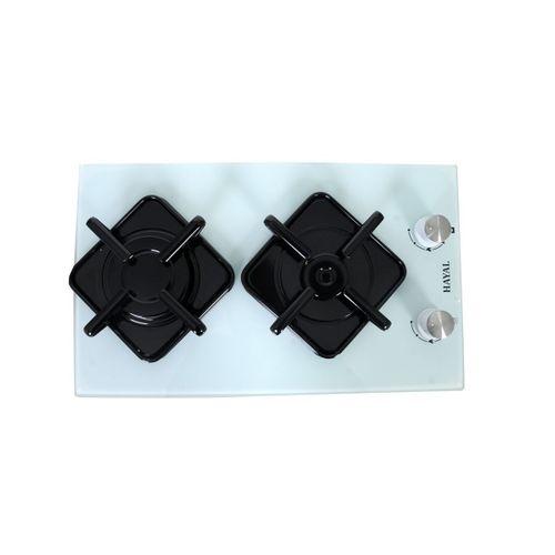 Hayal Ankastre Ocak 2 Gözlü LPG ( Tüplü ) Beyaz Çakmaklı