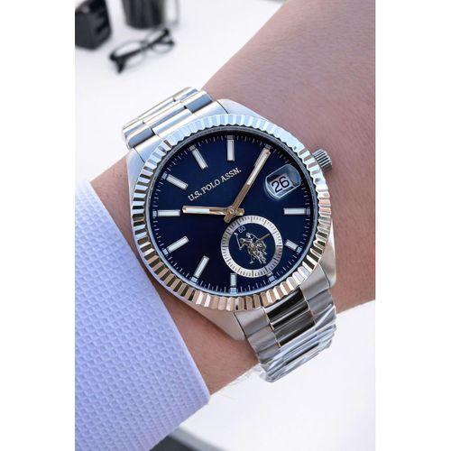 U.S.Polo Assn Çelik Kasa Ve Kordon 2 Yıl Garantili 3 Atm Suya Dayanıklı Erkek Kol Saati E.PA1148-02