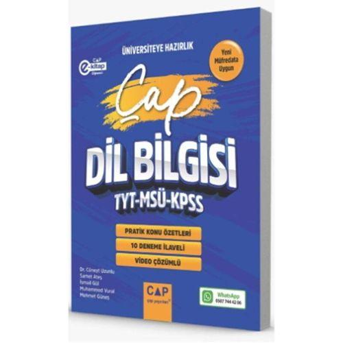 TYT MSÜ KPSS Dil Bilgisi Pratik Konu Özetleri Deneme İlaveli Çap Yayınları
