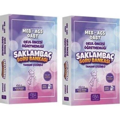 ÖABT MEB AGS Okul Öncesi Öğretmenliği Saklambaç Soru Bankası Set CBA Yayınları