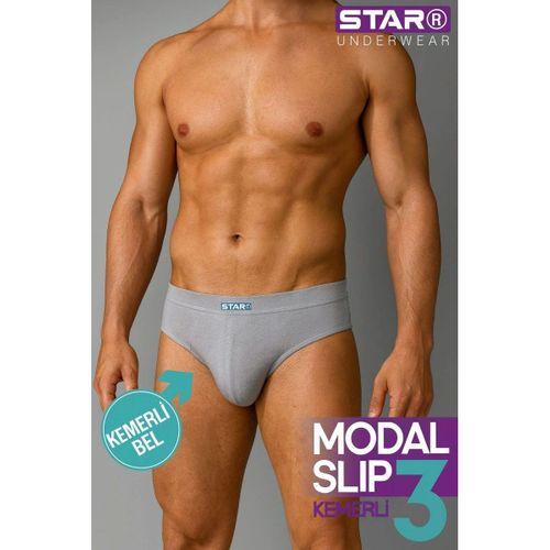 Star 109 Erkek 3'lü Modal Slip