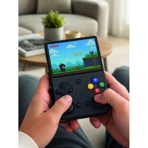 Retro Taşınabilir Oyun Konsolu 3.5 İnç Ips Ekran 26 Emülatör Destekli 64gb El Tipi Oyun Cihazı