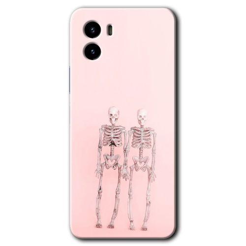 Vivo Y15s Kılıf HD Desen Baskılı Arka Kapak - Yaşayan Çift