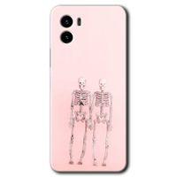Vivo Y15s Kılıf HD Desen Baskılı Arka Kapak - Yaşayan Çift