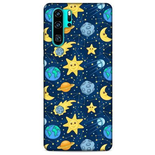 Spacex (6) Tema Silikon Kılıf Huawei P30 Pro Kılıf