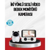Görüntülü Bebek Monitörü 4.3 İnç Ekran Ve Sesli İletişim