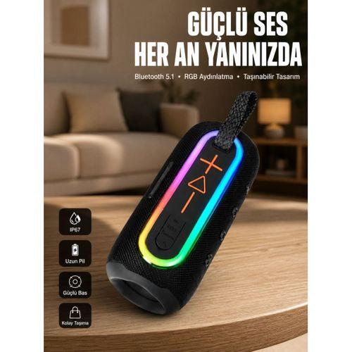 Uzun Pil Ömürlü Bluetooth 5.1 Hoparlör Yeni Nesil