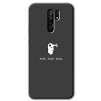 BeRa Aksesuar Xiaomi Redmi 9 Kılıf Baskılı Kapak - Headshot +Tam Kaplayan Mat Seramik