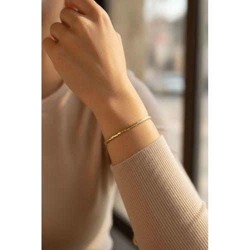 CM Gold Renk Lazer Kesim 65 mm Bilezik