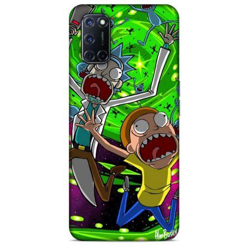 Oppo A52 Uyumlu Kılıf Rick And Morty (22) Tam Koruma Kılıfı Nancy