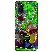 Oppo A52 Uyumlu Kılıf Rick And Morty (22) Tam Koruma Kılıfı Nancy