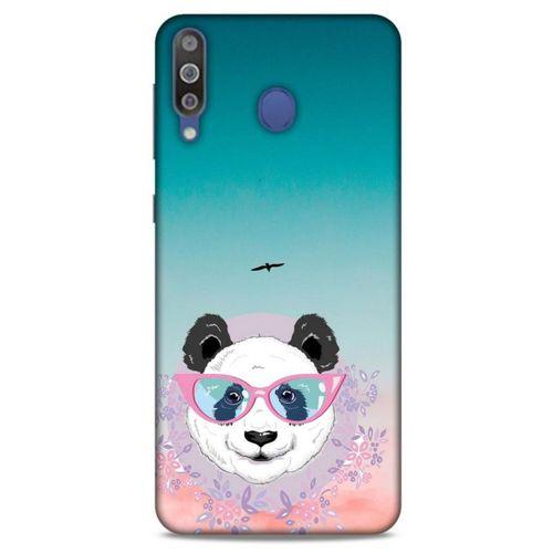 Animax Gözlüklü Panda Samsung Galaxy M30 Kılıf Desenli Silikon