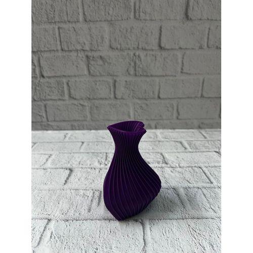 5 Cm Mor Kalp Formlu Mini Vazo Modern Mini Dekor Ürünü