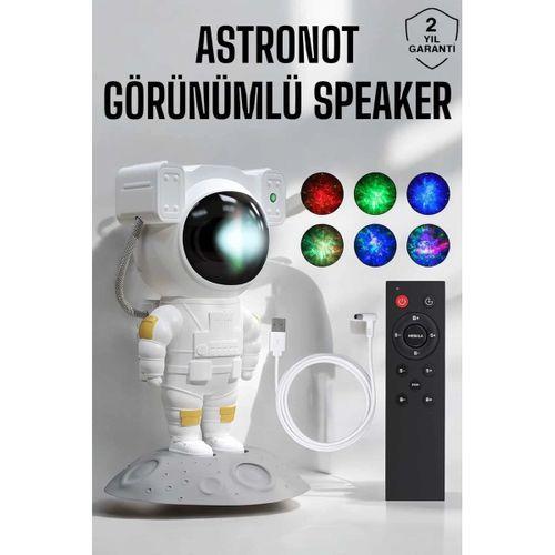 Astronot Görünümlü Projeksiyon Speaker Taşınabilir