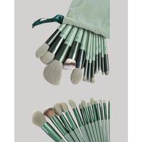 Taşınabilir Ergonomik Yapılı 13 Adet Fiber Kıllı Yüz Ve Göz Makyaj Fırçası Seti