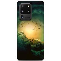 Lopard Samsung Galaxy S20 Ultra Uyumlu Kılıf Manipülasyon ☻ (12) Koruyucu Silikon Desenli