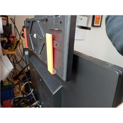 Lenovo 27 İnç Monitor Klavye Askısı 3D Baskı (Bu ürün Sadece Plastik parçadır - Almadan Önce Soru Sorabilirsiniz)