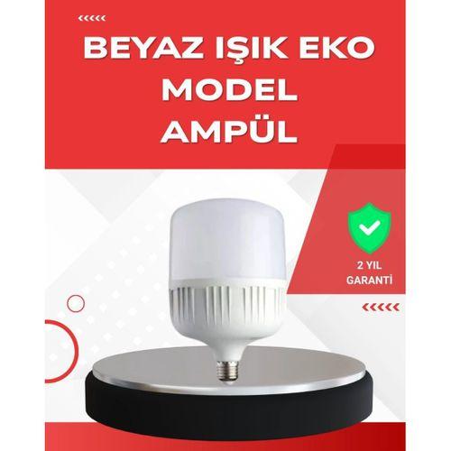 Elektrik Kesintileri İçin Şarjlı Led Ampul 30w E27 Beyaz Işık