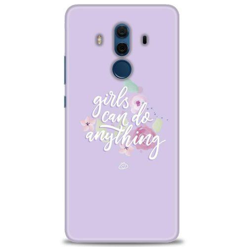 Huawei Mate 10 Pro Kılıf HD Baskılı Kılıf - Anything + Tam Ekran Koruyucu