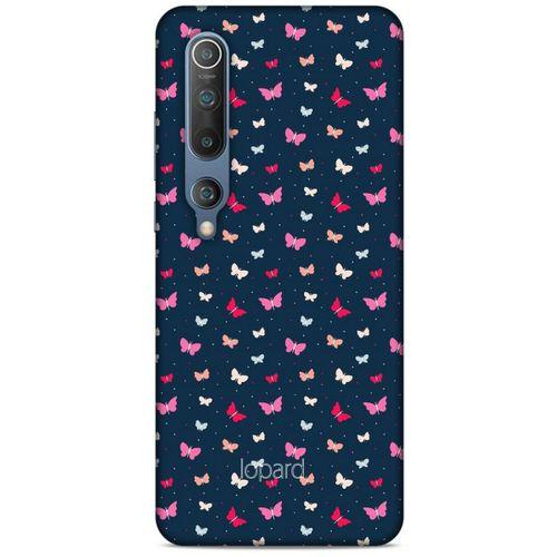 Xiaomi Mi 10 Kılıf Kelebek Etkisi (42) Rugged Armor Kılıf Mor Pembe