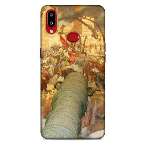 Samsung Galaxy A10s Uyumlu Kılıf Ottoman (16) Kalın Kılıf İstanbul'un Fethi