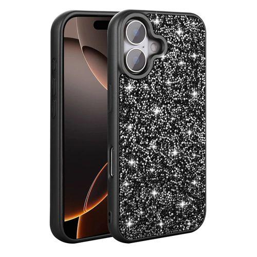 Apple iPhone 16 Kılıf Parlak Taşlı Tasarım Zore Pırlanta Kapak