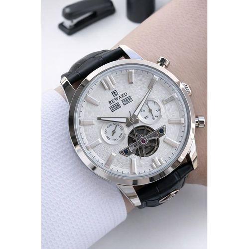 Reward İtalyan Bileklik Hediyeli Deri Kordon Otomatik Mekanizma 5 Atm Erkek Kol Saati W.147667.3