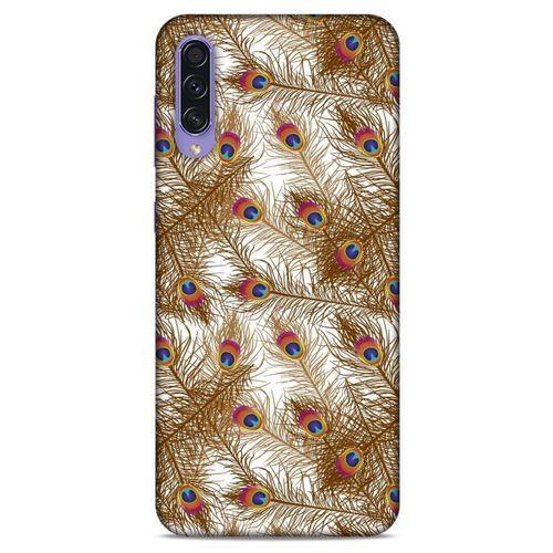 Samsung Galaxy A50s Kılıf Desenli Özel Seri Tüyler (25) Antişok Kapak