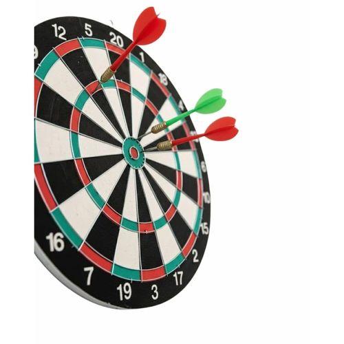 15 İnç Dart Tahtası Seti Dayanıklı Yapı 4 Metal Dart Oku