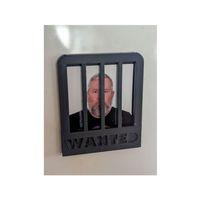 Passport Fotoğraf WANTED Çerçeve 3D Baskı (Bu ürün Sadece Plastik parçadır - Almadan Önce Soru Sorabilirsiniz)