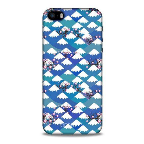 Apple Iphone 5 Kılıf Pastel Renkler (16) Kalın Kılıf Yeşil Mavi