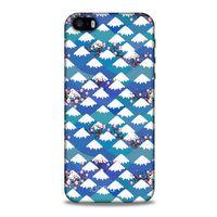 Apple Iphone 5 Kılıf Pastel Renkler (16) Kalın Kılıf Yeşil Mavi