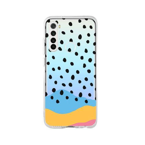 Xiaomi Redmi Note 8 Shein Puantiye Şeffaf Telefon Kılıfı