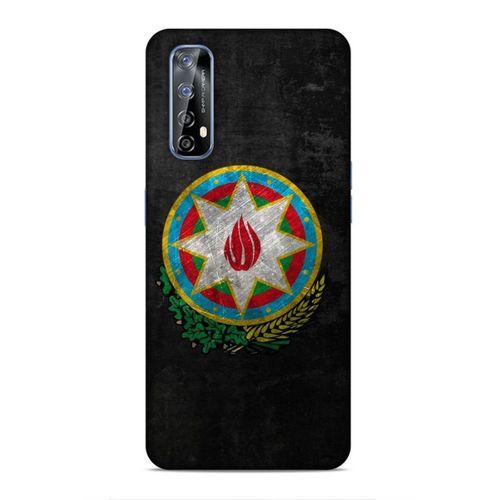 Huawei P Smart 2021 Uyumlu Kılıf Azarbaijan (39) Liquid Crystal Kılıf Amblem