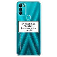 General Mobile GM 21 Plus Kılıf HD Yazı Baskılı Silikon Arka Kapak - Yazı 11