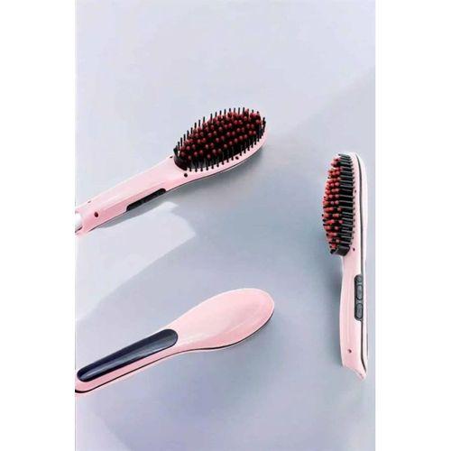 Fön Etkili Saç Düzleştirici Tarak Yıpranma Karşıtı Döner Kablo Isı Ayarlı