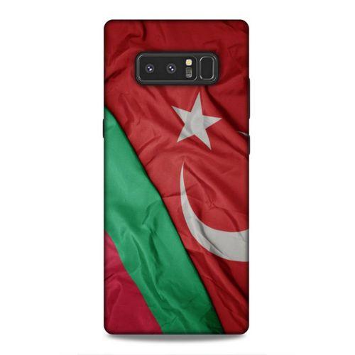 Samsung Galaxy Note 8 Uyumlu Kılıf Azarbaijan (10) Full Koruma Kılıfı Türk & Azerbaycan Bayrak