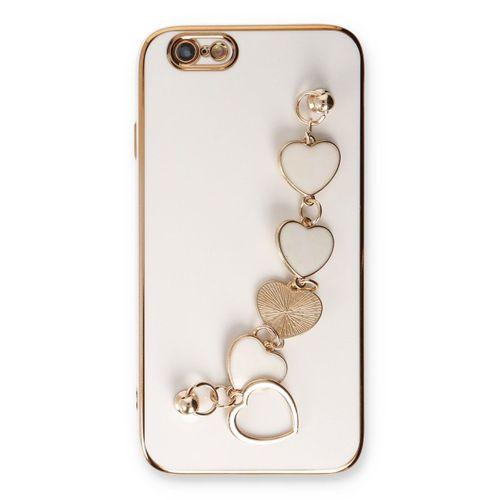 Newface iPhone 6 Kılıf Esila Silikon - Beyaz