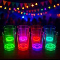 PartyGlow Neon Mavi Bardak 8.5 x 10.5 cm