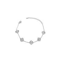 VC Yonca Bileklik - Küçük Boy - Gümüş