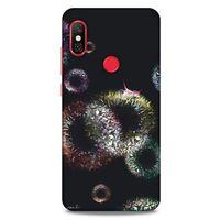 Y.Liva-2021 Özel Seri Siyah Soyut-110 Xiaomi Mi A2 Lite Kılıf Silikon Kapak