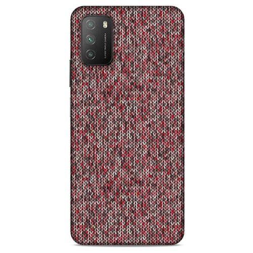 Lopard Xiaomi Poco M3 Uyumlu Kılıf Kazak (47) Crystal Flex Kılıf