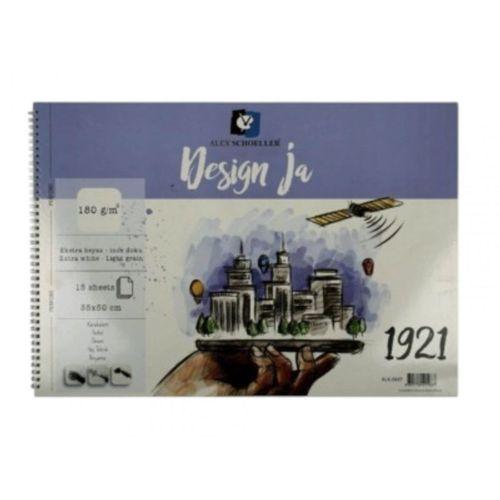 ALEX RESİM DEFTER DESGN JA 180 gram (35* 50 cm ) 15 Yaprak (ALEX-0687 )