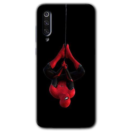 Xiaomi Mi 9 HD Baskılı Kılıf + 9D Tam Ekran Koruyucu - Örümcek Adam