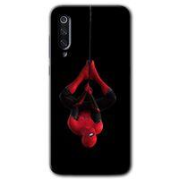 Xiaomi Mi 9 HD Baskılı Kılıf + 9D Tam Ekran Koruyucu - Örümcek Adam