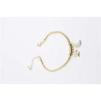 Ay Yıldız Charm Bileklik - Altın