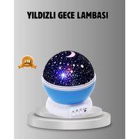 Çocuk Gece Lambası 6 Modlu Renkli Led Enerji Tasarruflu Masal Işığı