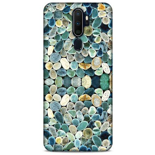 Oppo A5 2020 Kılıf Baskılı Özel Seri Taşlı (48) Bumper Kılıf
